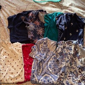 Lot of old navy and motherhood tops- GUC